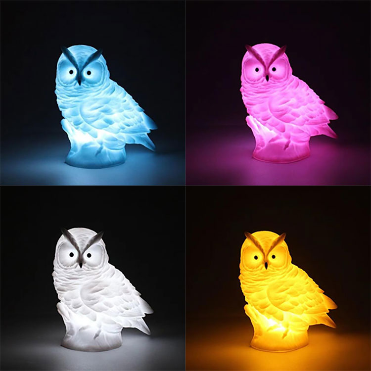 Cartoon Night Light Owl