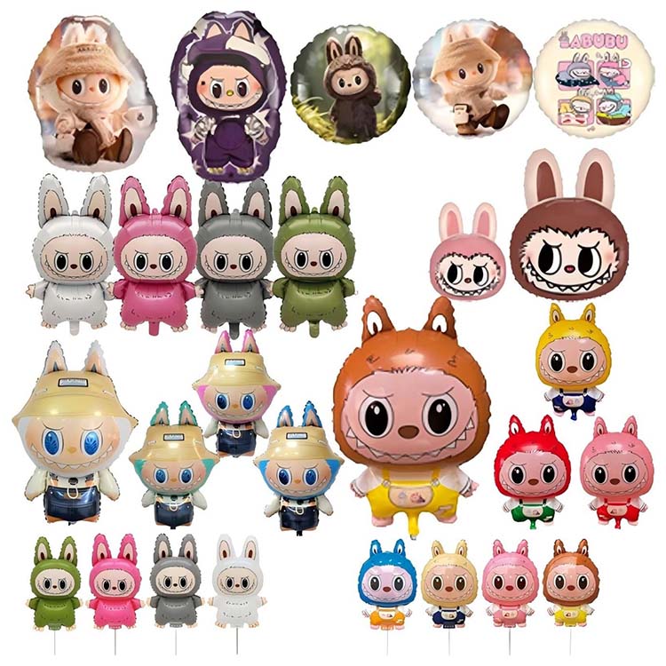 บอลลูนฟอยล์ฟอยล์ Labubu