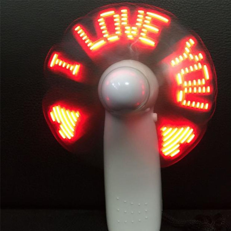 LED Diy Light เปล่งเสียงพัดลมไฟฟ้า