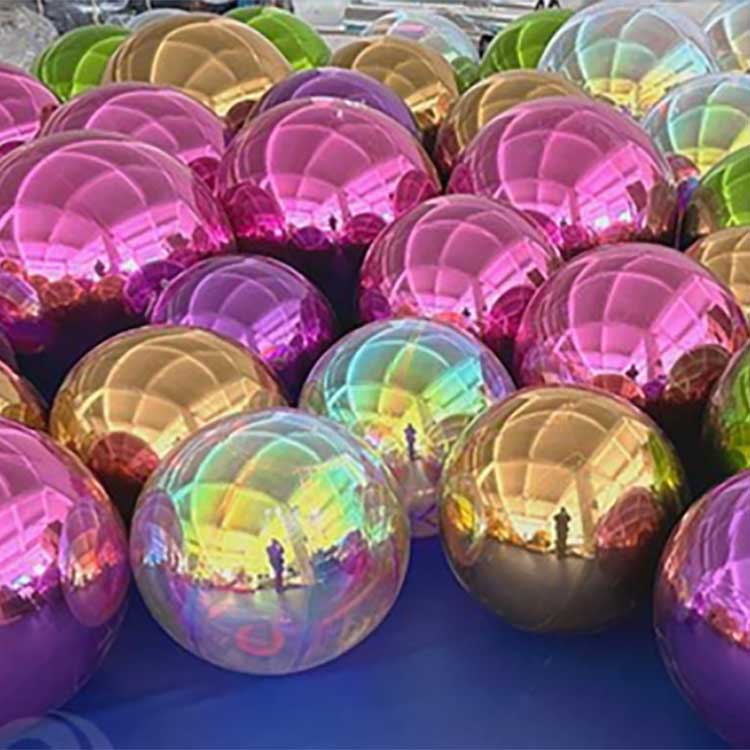 ลูกบอลกระจกพีวีซี
